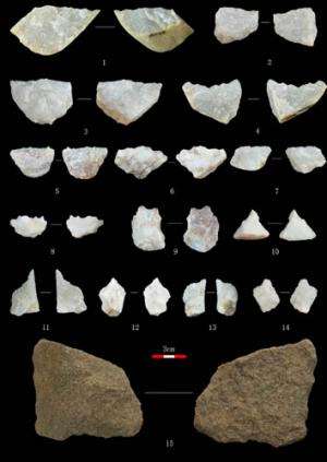 New Paleolithic site in Gansu Province