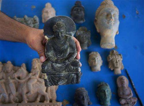Pakistan struggles with smuggled Buddhist relics