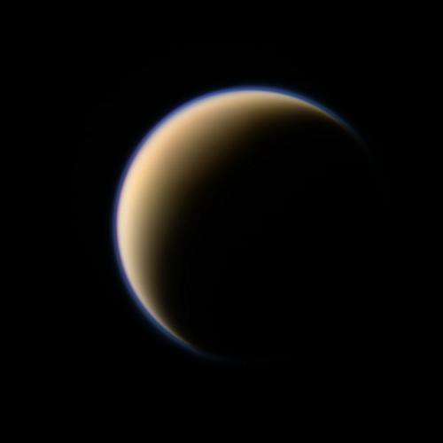 Titan shines in latest Cassini shots