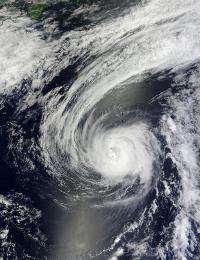 Typhoon Sanvu had a bad weekend