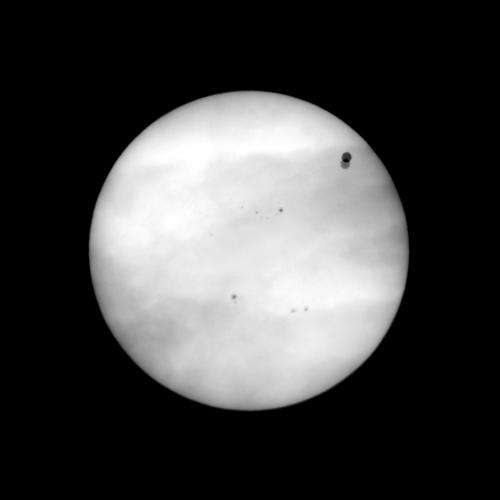 Venus transit movie shows perspective in viewing our solar system