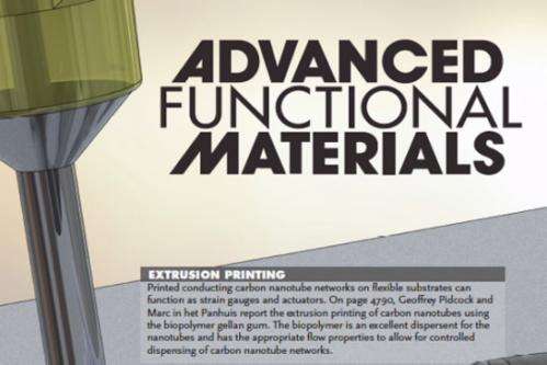 Researchers print materials for soft robotics