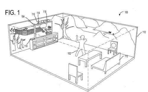 Microsoft has patent ambitions for immersive gaming