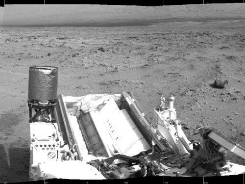 Curiosity rover preparing for Thanksgiving activities