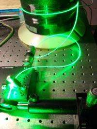 Clemson researchers make optical fibers from common materials