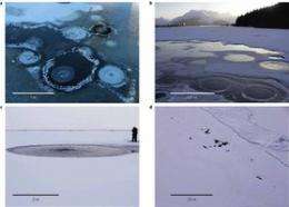 Environmental group measures methane seeps in the Arctic
