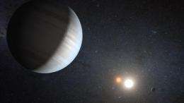 Kepler discovers planetary system orbiting 2 suns