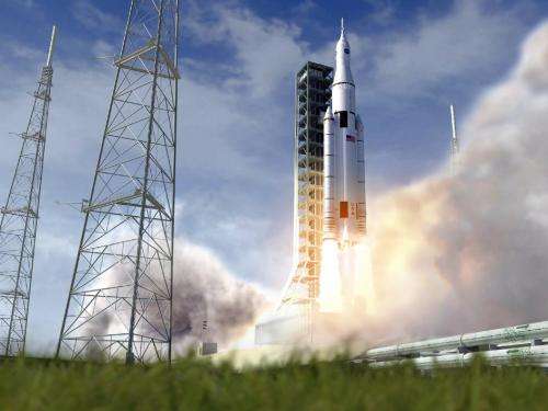 Space launch system: A year of powering forward