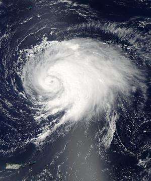 NASA satellite captured Hurricane Leslie's picture perfect moment