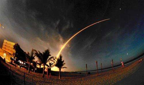 NASA launches twin satellites to radiation belts