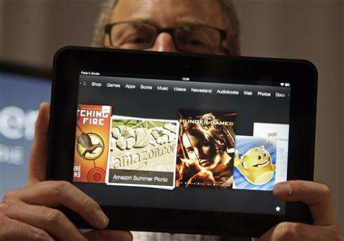 Amazon unveils new, larger Kindle Fire models