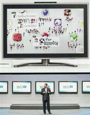 Nintendo seeks to shake up gaming again with Wii U