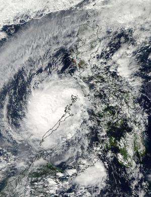 NASA satellites analyze Typhoon Bopha inside and out