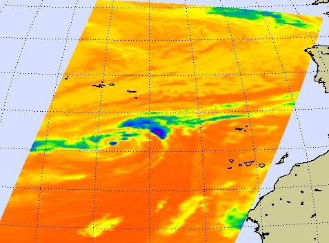 NASA's Global Hawk and satellites see tropical storm Nadine turning around