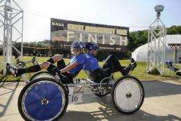 The winners! NASA's 19th annual great moonbuggy race