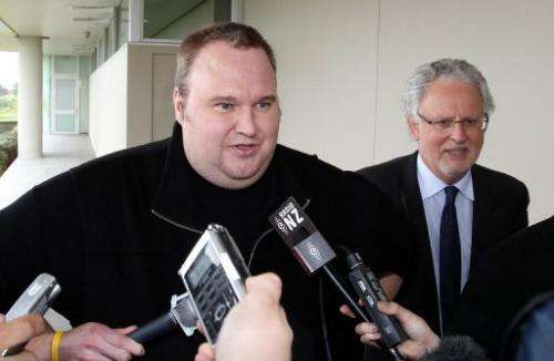 Megaupload boss Kim Dotcom, a German national, is free on bail in New Zealand ahead of an extradition hearing in March