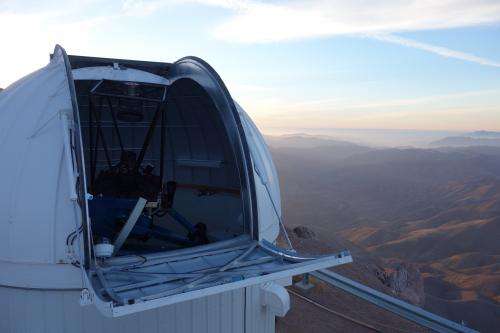 Las Cumbres Observatory gains first light for entire 1-meter node at CTIO