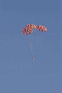 A canopy of confidence: Orion's parachutes