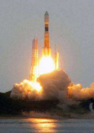 A Japanese rocket is launched in July