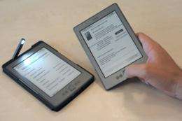 Amazon popular Kindle electronic readers
