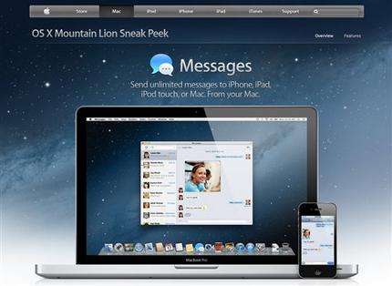 Apple previews Mac OS update, Mountain Lion (AP)