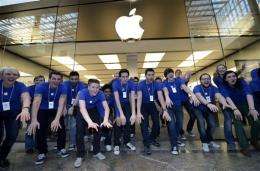 Apple sets record for company value at $623B