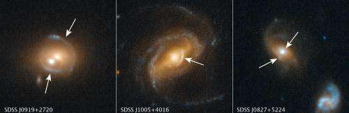 Astronomers using Hubble discover quasars acting as gravitational lenses