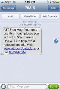 AT&T customers surprised by 'unlimited data' limit (AP)