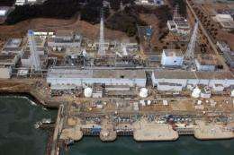 A view of the Fukushima Saiichi nuclear plant in March 2011