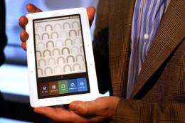 Barnes & Noble on Monday announced it will release Nook tablets in Britain