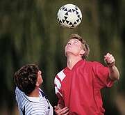 Can playing soccer lead to brain damage?