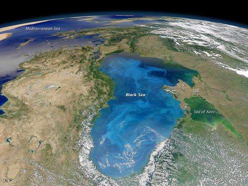 Carbon-eaters on the Black sea
