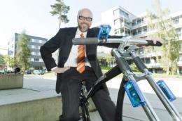 Cebit 2012: The wireless bicycle brake, a prototype on an exciting mission