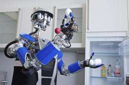 CeBIT: Robot obeys commands and gestures