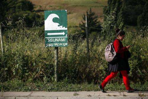 Chilean town shaken by reminders of deadly quake