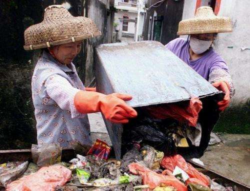 China is among the countries of fastest-growing production of municipal solid waste
