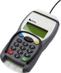 Chip and pin terminals shown to harvest customer info