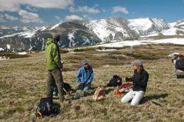 CU research shows warming climate threatens ecology at mountain research site west of Boulder