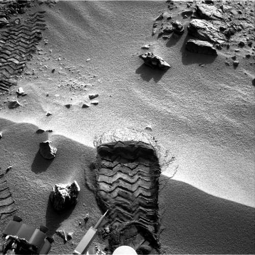 Curiosity’s “Bootprint” on Mars