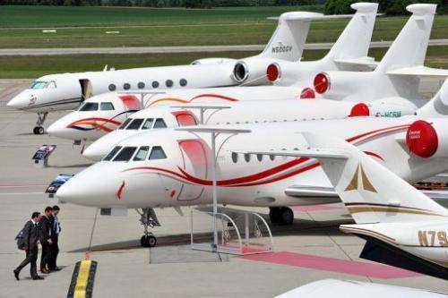 Dassault's Falcon business jets