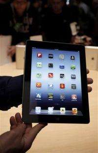 Demand for iPad, rivals leads IDC to up forecast (AP)
