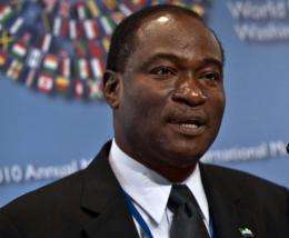Development Minister Samura Kamara