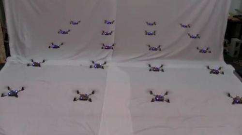 Airborne robot swarms are making complex moves (w/ video)