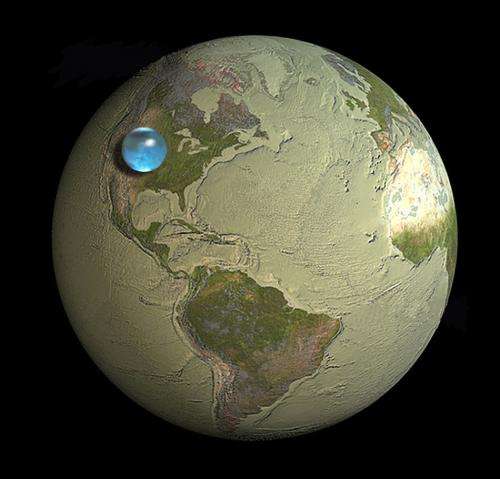 Earth has less water than you think