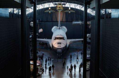 Enterprise, a prototype shuttle that never flew in space
