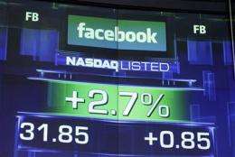 Facebook shares stabilizing, but probes mount (AP)