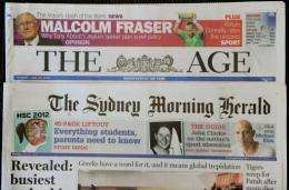 Fairfax sent shockwaves through the media sector Monday by announcing it would sack 1,900 staff