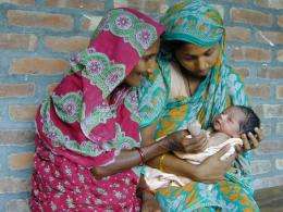 Food supplementation in early pregnancy reduces infant mortality