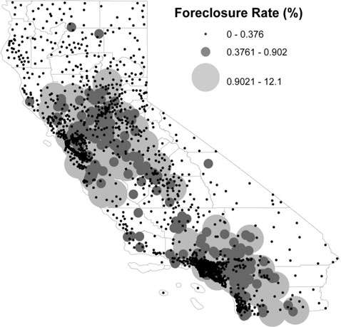 Foreclosures impact California voter turnout