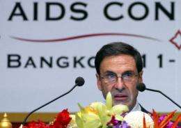 Former President of the International AIDS Society, Dr Mark Wainberg, pictured in 2004